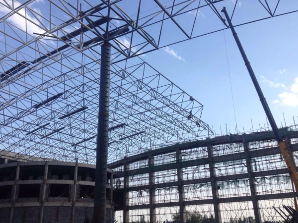 霍林郭勒煤棚网架